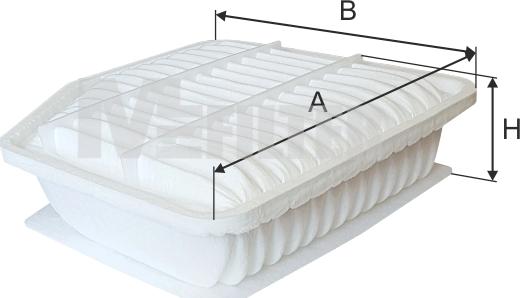 Mfilter K 7115 - Воздушный фильтр, двигатель autosila-amz.com