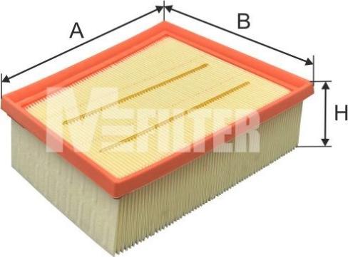 Mfilter K 7183 - Воздушный фильтр, двигатель autosila-amz.com