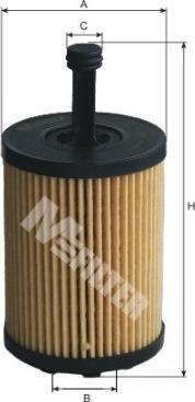 Mfilter TE 621 - Масляный фильтр autosila-amz.com