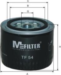 Mfilter TF 54 - Масляный фильтр autosila-amz.com