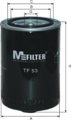 Mfilter TF 53 - Масляный фильтр autosila-amz.com