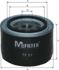 Mfilter TF 57 - Масляный фильтр autosila-amz.com