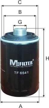 Mfilter TF 6541 - Масляный фильтр autosila-amz.com