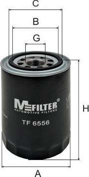 Mfilter TF 6556 - Масляный фильтр autosila-amz.com