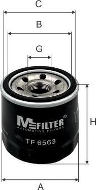 Mfilter TF 6563 - Масляный фильтр autosila-amz.com