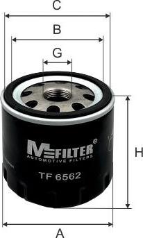 Mfilter TF 6562 - Масляный фильтр autosila-amz.com