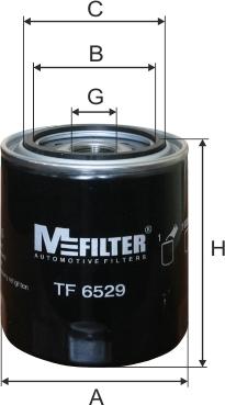 Mfilter TF 6529 - Масляный фильтр autosila-amz.com