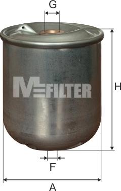 Mfilter TF 6524RC - Масляный фильтр autosila-amz.com