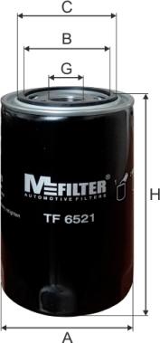 Mfilter TF 6521 - Масляный фильтр autosila-amz.com