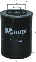 Mfilter TF 666 - Масляный фильтр autosila-amz.com