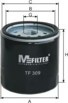 Mfilter TF 309 - фильтр масляный!\ Ford Transit FT80/100/130/160/190 2.5D 86> autosila-amz.com