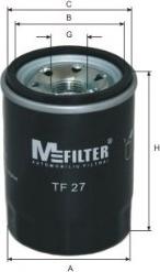 Mfilter TF 27 - Масляный фильтр autosila-amz.com