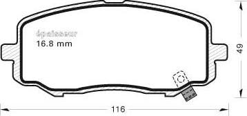 Icer 181937-071 - Тормозные колодки, дисковые, комплект autosila-amz.com