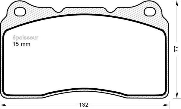 Magneti Marelli 363700201456 - Тормозные колодки, дисковые, комплект autosila-amz.com