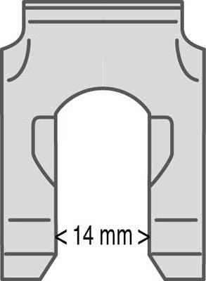 MGA AF11 - Кронштейн, тормозной шланг autosila-amz.com
