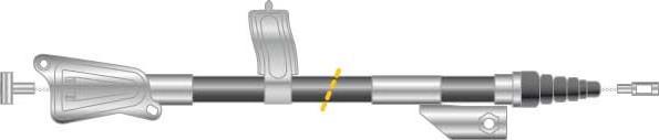 MGA CF6026 - Тросик, cтояночный тормоз autosila-amz.com