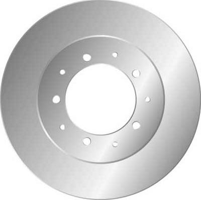 MGA D1159 - Тормозной диск autosila-amz.com