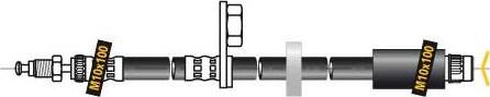 MGA F6952 - Тормозной шланг autosila-amz.com