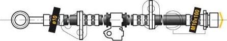 MGA F6157 - Тормозной шланг autosila-amz.com