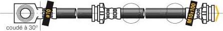 MGA F6371 - Тормозной шланг autosila-amz.com