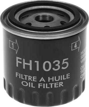 MGA FH1035 - Масляный фильтр autosila-amz.com