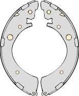 MGA K670304 - Комплект тормозных колодок, барабанные autosila-amz.com