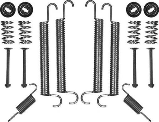 MGA PM514633 - Комплект тормозных колодок, барабанные autosila-amz.com