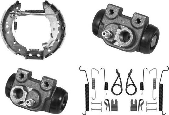 MGA PM783963 - Комплект тормозных колодок, барабанные autosila-amz.com