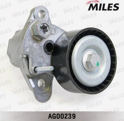 Miles AG00239 - Ремонтный комплект, рычаг натяжки поликлинового ремня autosila-amz.com