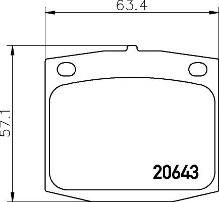 Mintex MDB1159 - Тормозные колодки, дисковые, комплект autosila-amz.com