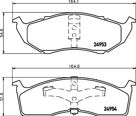 Mintex MDB1783 - Тормозные колодки, дисковые, комплект autosila-amz.com