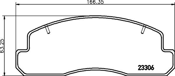 Mintex MDB1725 - Тормозные колодки, дисковые, комплект autosila-amz.com