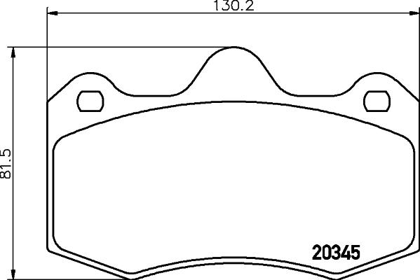 Mintex MDB3278 - Тормозные колодки, дисковые, комплект autosila-amz.com