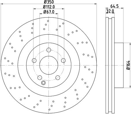 Mintex MDC1915 - Тормозной диск autosila-amz.com