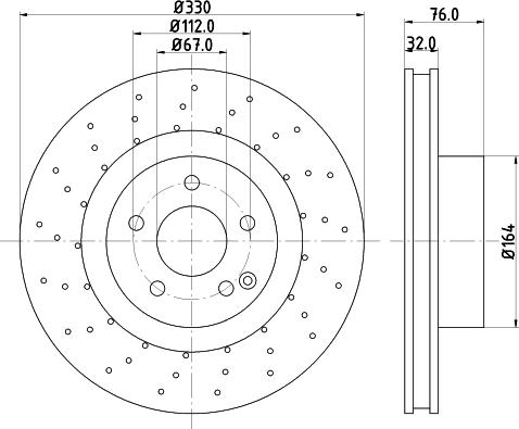 Mintex MDC1425 - Тормозной диск autosila-amz.com