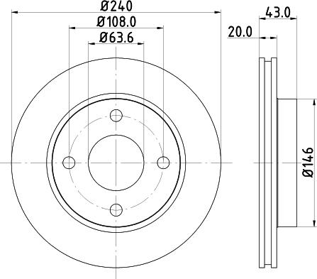 Mintex MDK0004 - Дисковый тормозной механизм, комплект autosila-amz.com