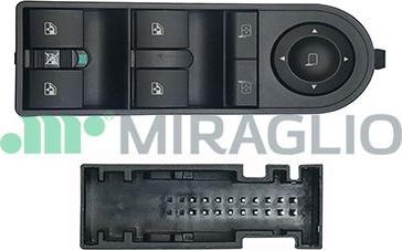 Miraglio 121/OPB76001 - Выключатель, стеклоподъемник autosila-amz.com