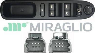 Miraglio 121/PGP76002 - Выключатель, стеклоподъемник autosila-amz.com