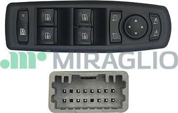 Miraglio 121/RNP76002 - Выключатель, стеклоподъемник autosila-amz.com