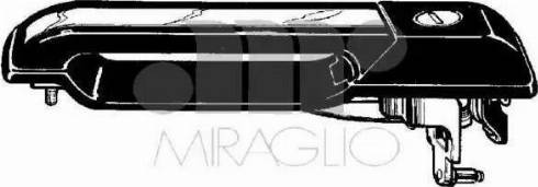 Miraglio 80/334 - Ручка двери autosila-amz.com