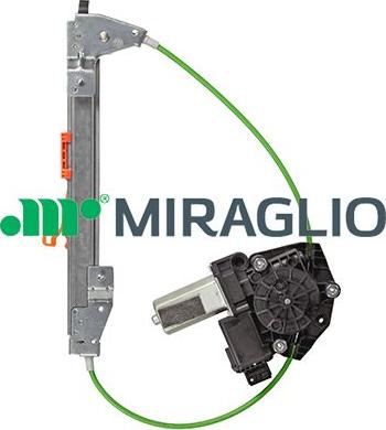 Miraglio 30/980 - Стеклоподъемник задний левый Grande Punto электрический autosila-amz.com