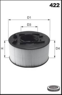 MISFAT BB002 - Фильтр, система вентиляции картера autosila-amz.com
