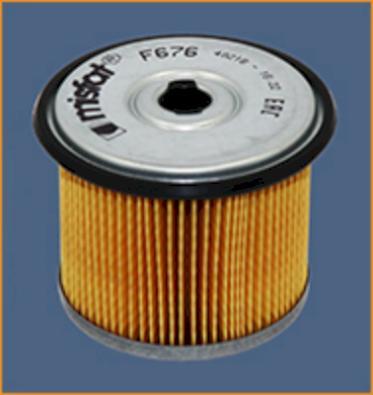 MISFAT F676 - Топливный фильтр autosila-amz.com