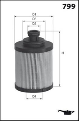 MISFAT L170 - Масляный фильтр autosila-amz.com