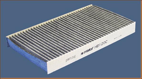 MISFAT HB120C - Фильтр воздуха в салоне autosila-amz.com