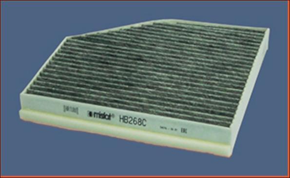 MISFAT HB268C - Фильтр воздуха в салоне autosila-amz.com