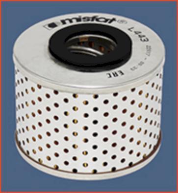 MISFAT L443 - Масляный фильтр autosila-amz.com