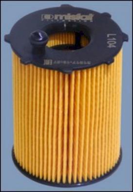 MISFAT L104 - Масляный фильтр autosila-amz.com