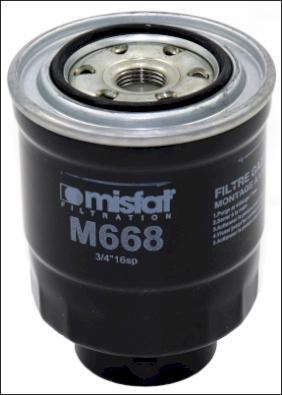 MISFAT M668 - Топливный фильтр autosila-amz.com