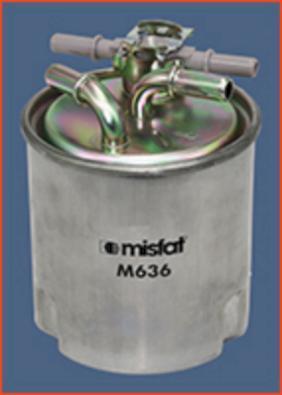 MISFAT M636 - Топливный фильтр autosila-amz.com
